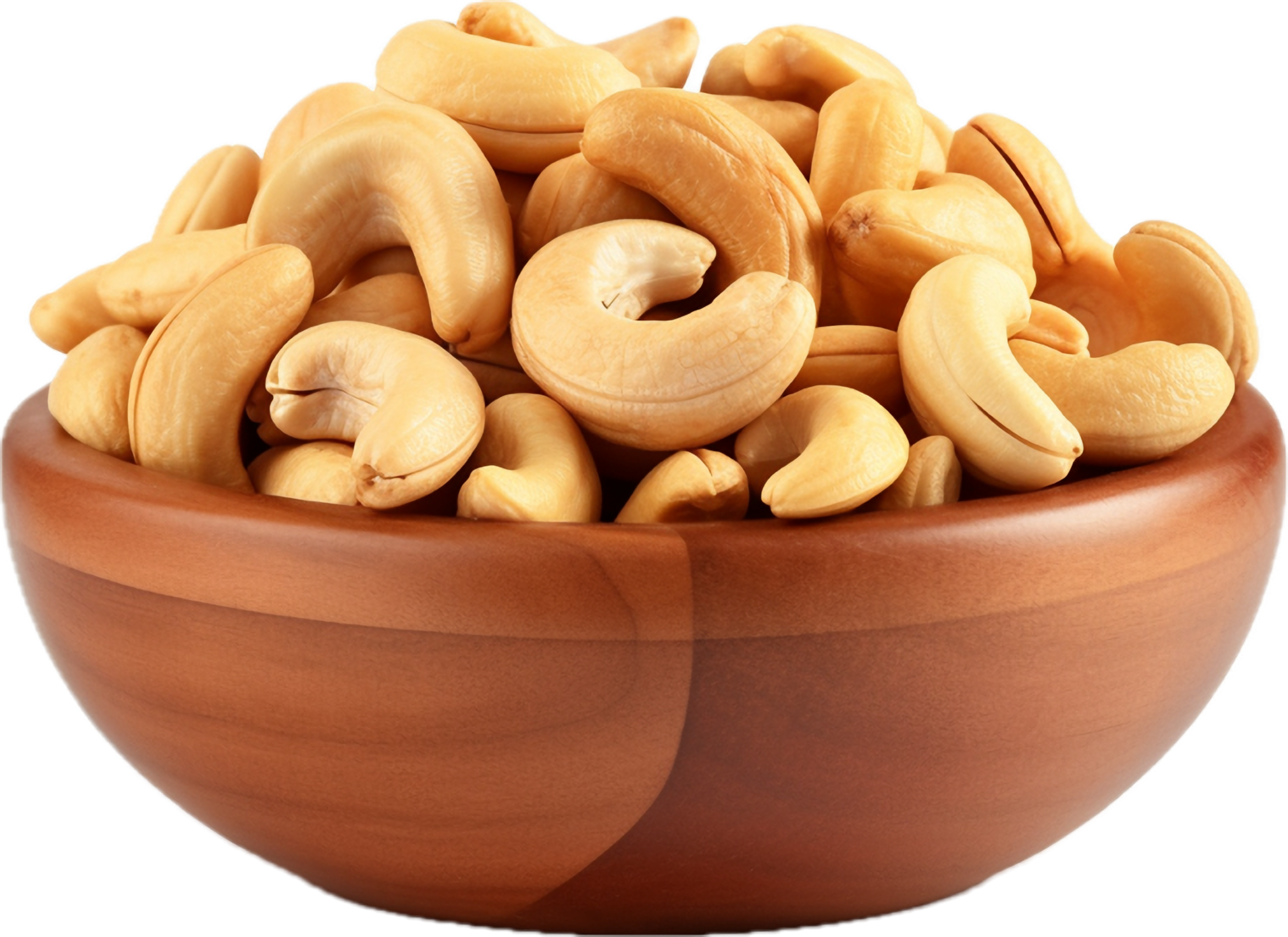 vecteezy ai generated roasted cashew nut in bowl png 35594570